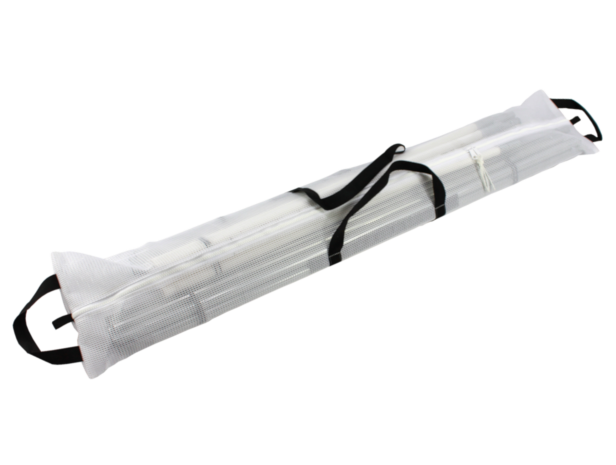 pole bag white